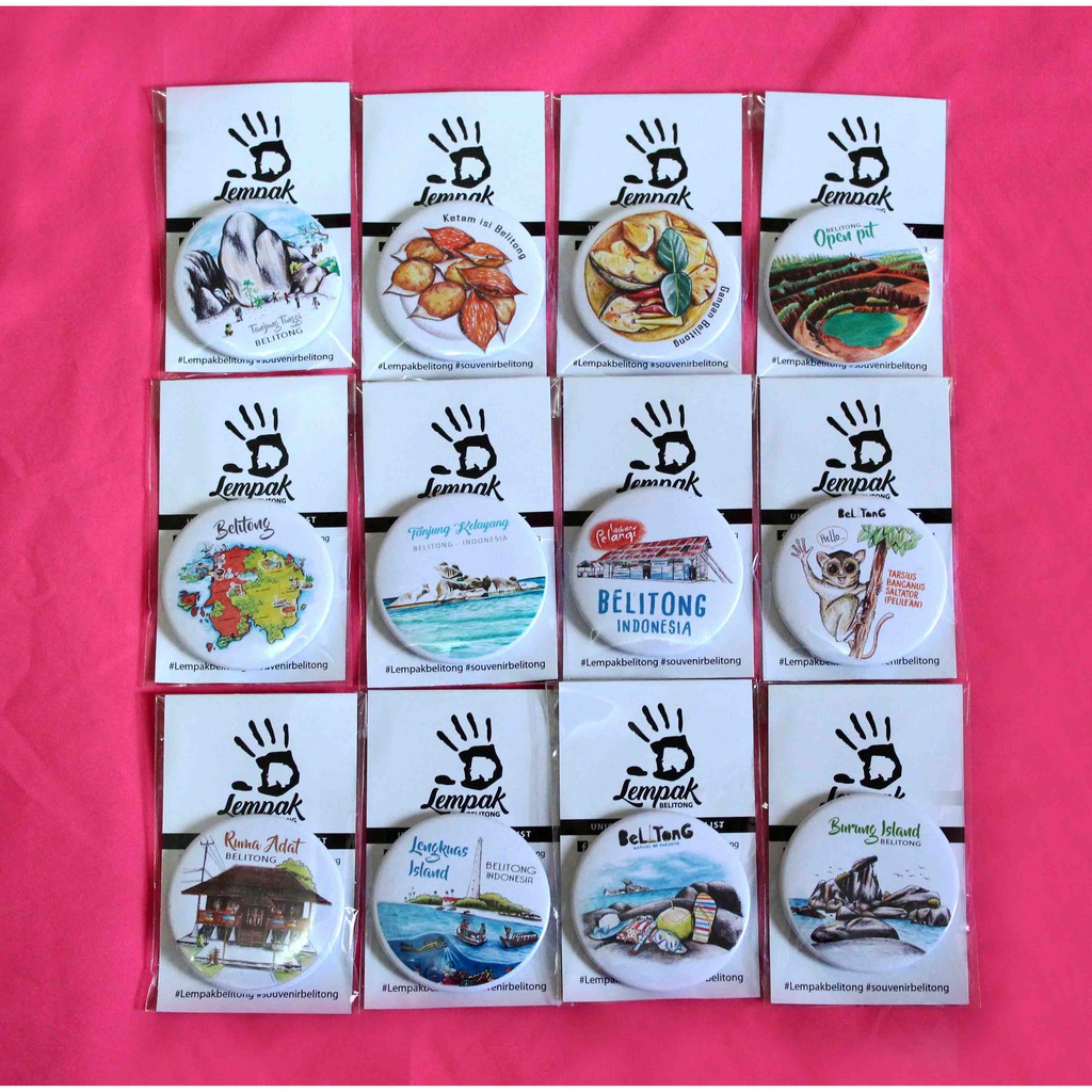 Gantungan Kunci Belitong / oleh oleh Belitung / souvenir Belitung/ buah tangan belitung