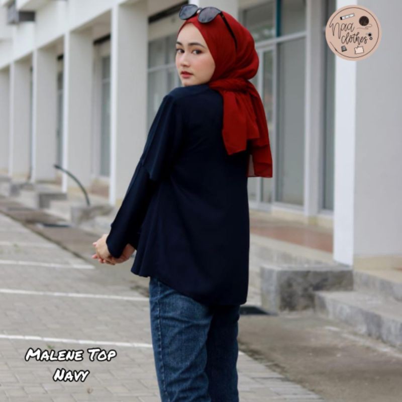 Malene Top by Naa clothes  Atasan Blouse