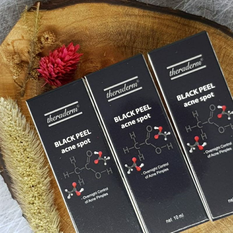 Theraderm Black Peel KOREA (obat jerawat) 10 ML
