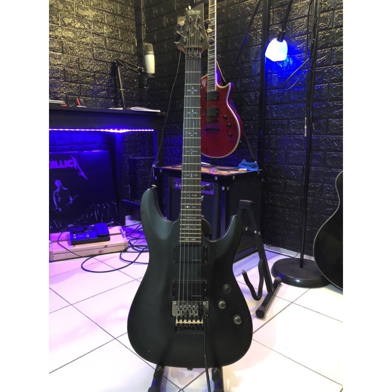 gitar schecter demon 6 fr original