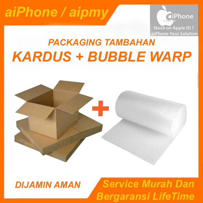 

PACKAGING TAMBAHAN SUPAYA AMAN