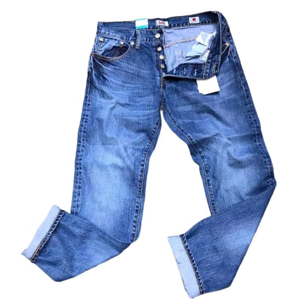 BEST SELLERCELANA JEANS PRIA LEVIS 501 ORIGINAL MADE IN USA & JAPAN