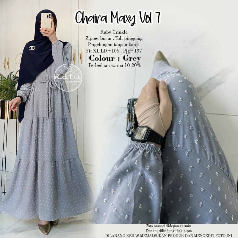 CHAIRA MAXY VOL 7 MATT RUBY CRINKLE