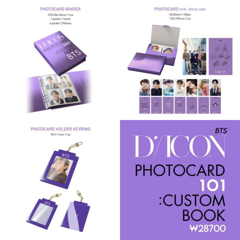 DICON BTS FULLSET READY INA