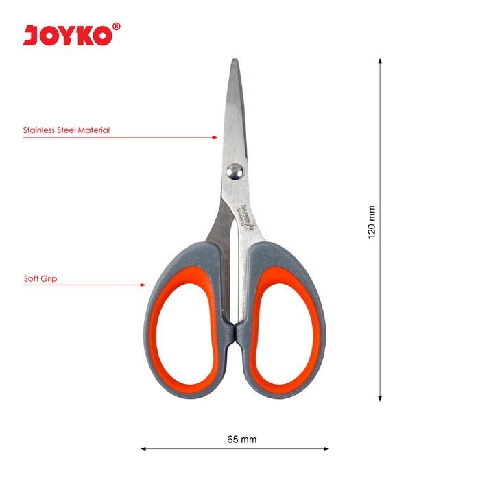 

GUNTING JOYKO 828SG Soft Grip (kecil)