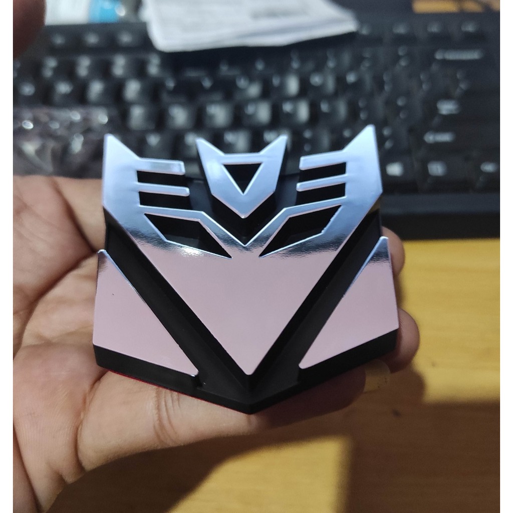 Emblem Mobil Transformers Sticker DECEPTICON Transformers Jahat 3D