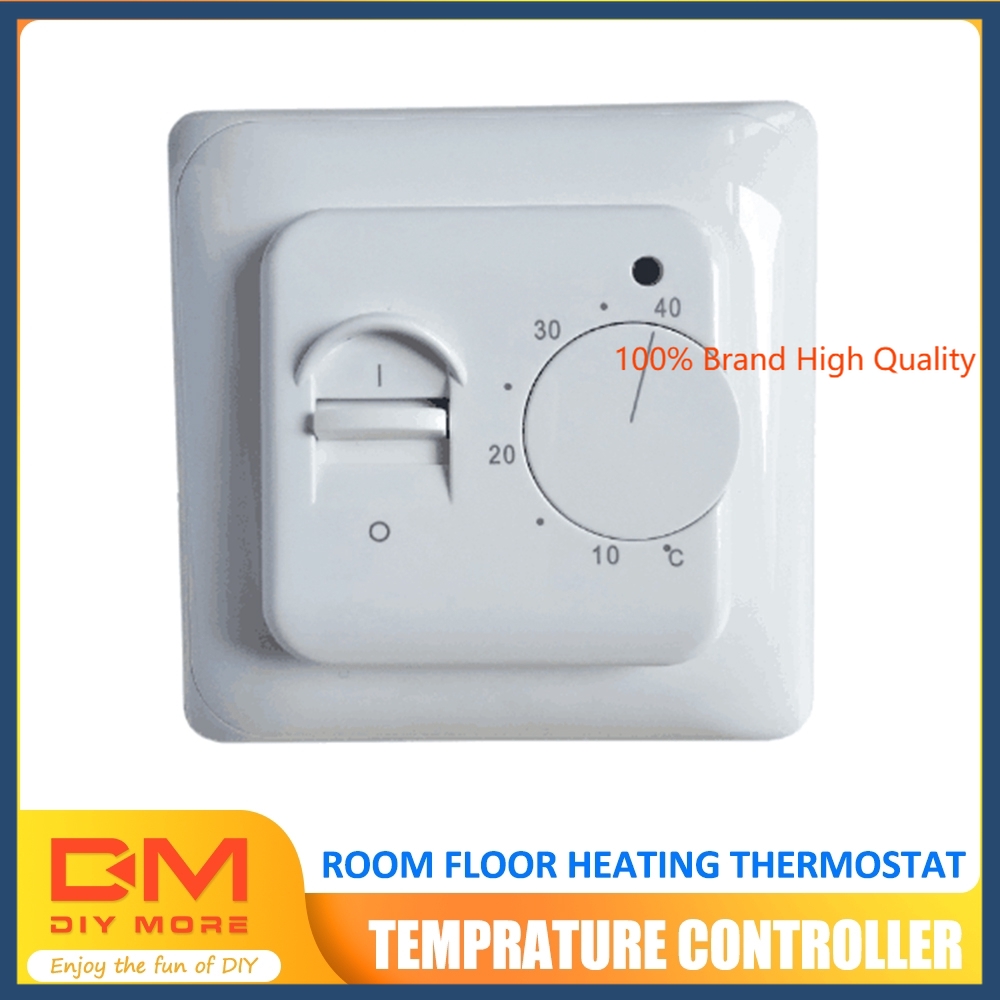 〖Factory Supplier/COD〗 Home Living Room Floor Heating Thermostat Air Condition Temperature Control Switch 230V