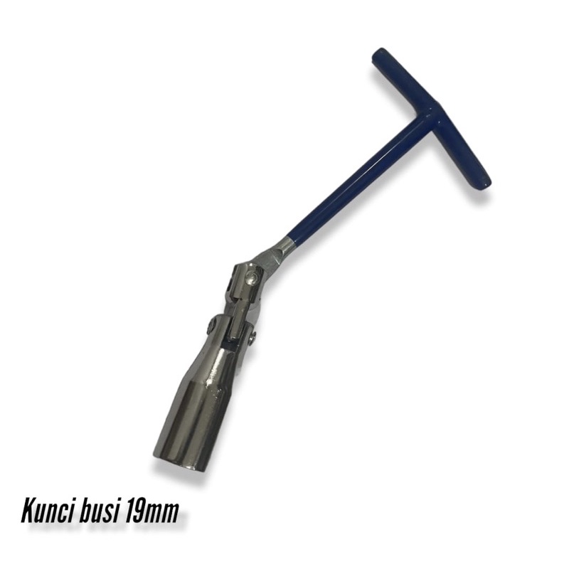 Kunci shock busi flexible 19mm Xptool