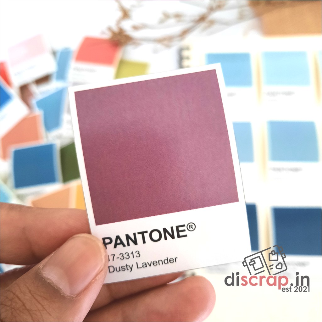 

(DSP) 25PCS STICKER PANTONE/STICKER WARNA DEKORASI JOURNAL/PANTONE COLOUR CHART