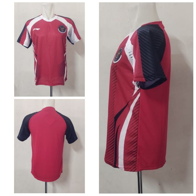 Baju Badminton / Kaos Bulutangkis Olimpiade Tokyo L153