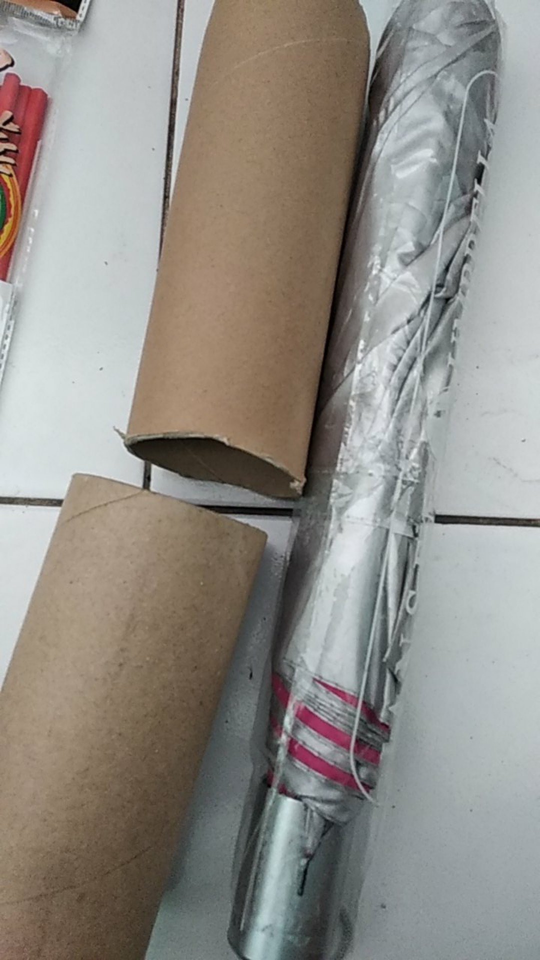 Payung Lipat 2 Silver