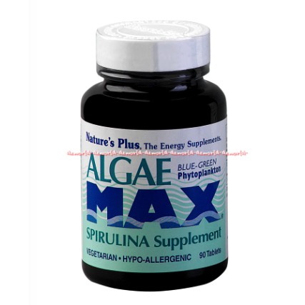 Natures Plus Algae Max Spirulina 90 Tablet Obat Untuk Hipertensi Natureplus Alge