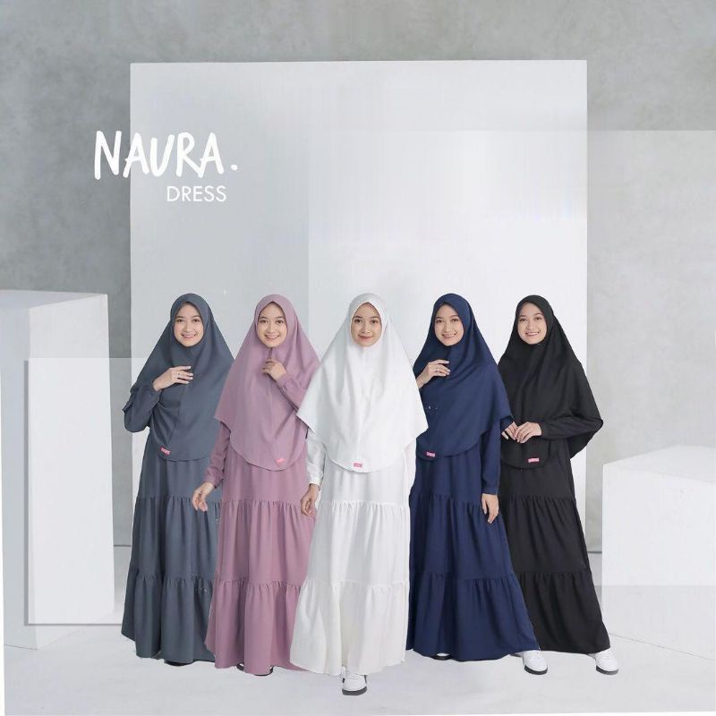 Gamis Syari Naura Jumbo