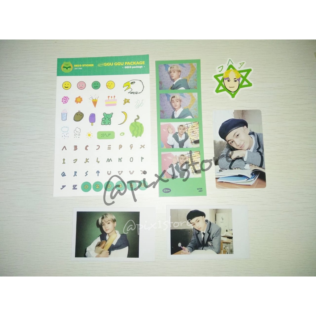 Enhypen Ggu Ggu Package - Member Set [Unit Set - Ni-Ki - Sunoo - Jay - Heeseung]