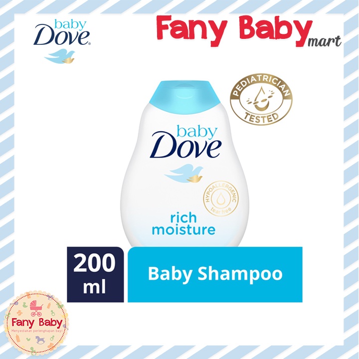 BABY DOVE SHAMPOO RICH MOISTURE 200ML / 50399