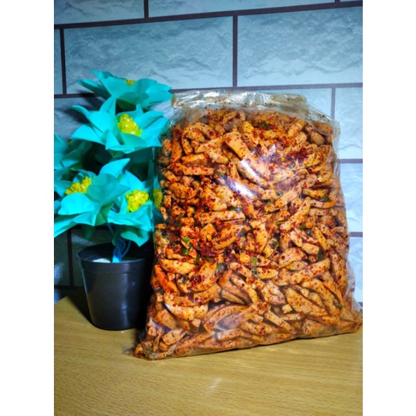 

Basreng renyah gurih extra daun jeruk 500 gram