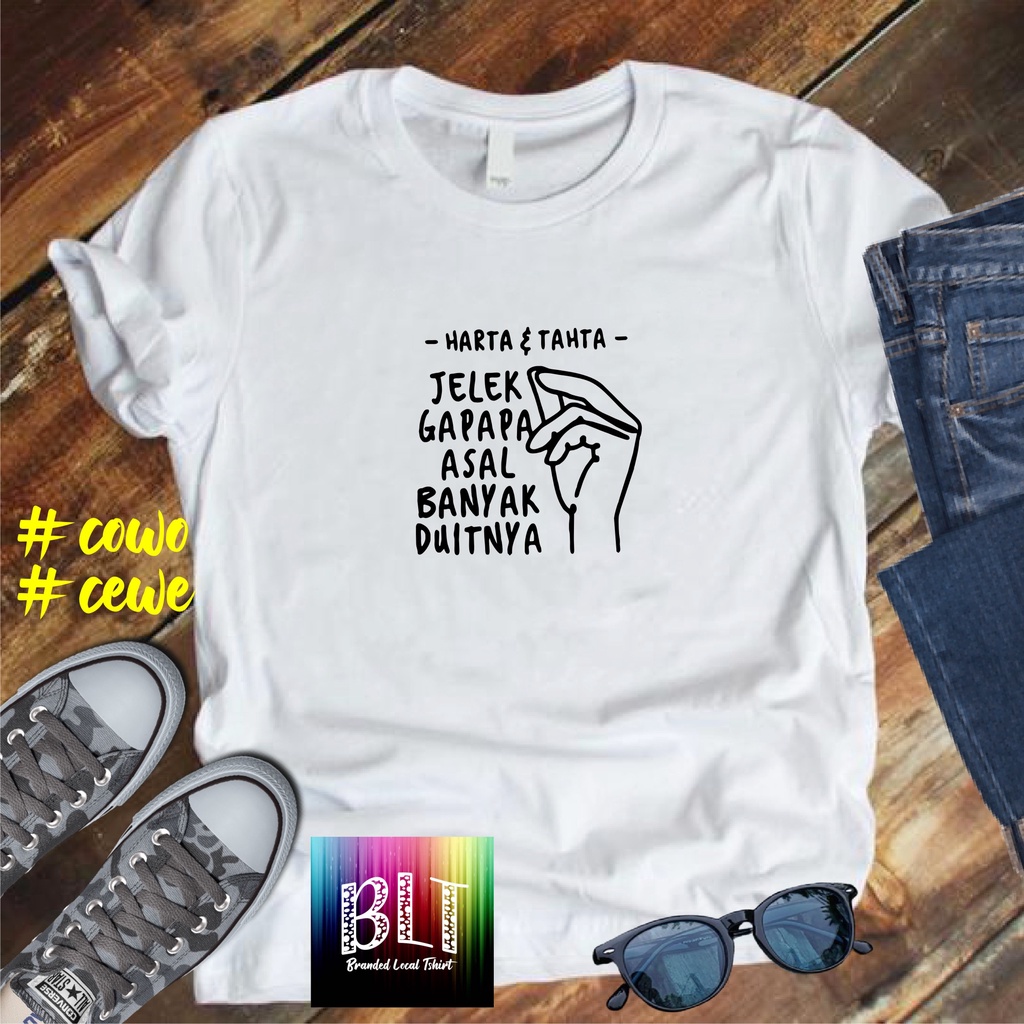 Cod/Kaos JELEK GAPAPA ASAL BANYAK DUITNYA/Kaos Terlaris Kualitas Terjamin Kaos Pria Distro Hits2022/Kaos Murah Kaos Cotton 30s Kaos katun/Kaos Bergambar Kaos Distro Kaos Pria Dan Wanita Kaos Kata2 Lucu Kaos Viral/Kaos Promo/Best Seller