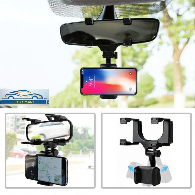 Holder HP Spion Tengah Mobil Model Cengkeram CAR Holder Rear View Holder Mobil