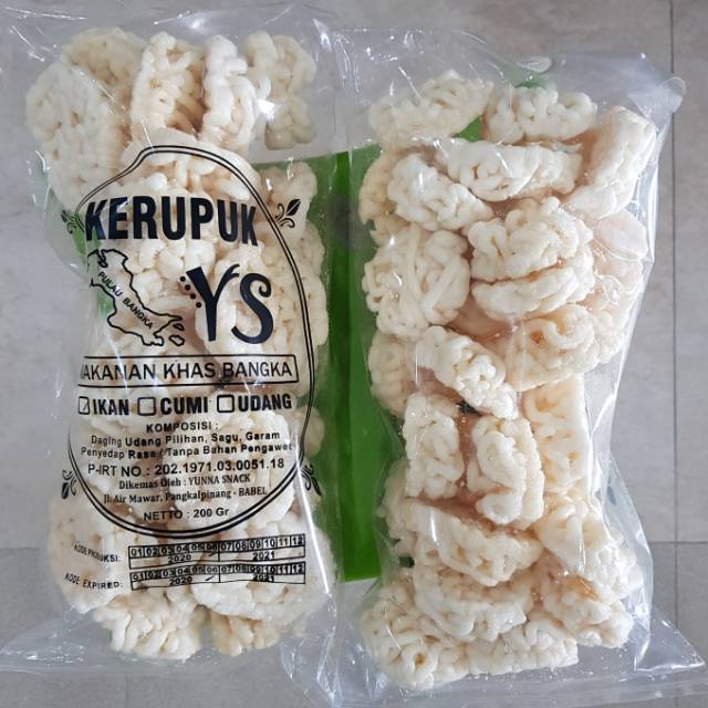 

Kerupuk ikan tenggiri asli bangka