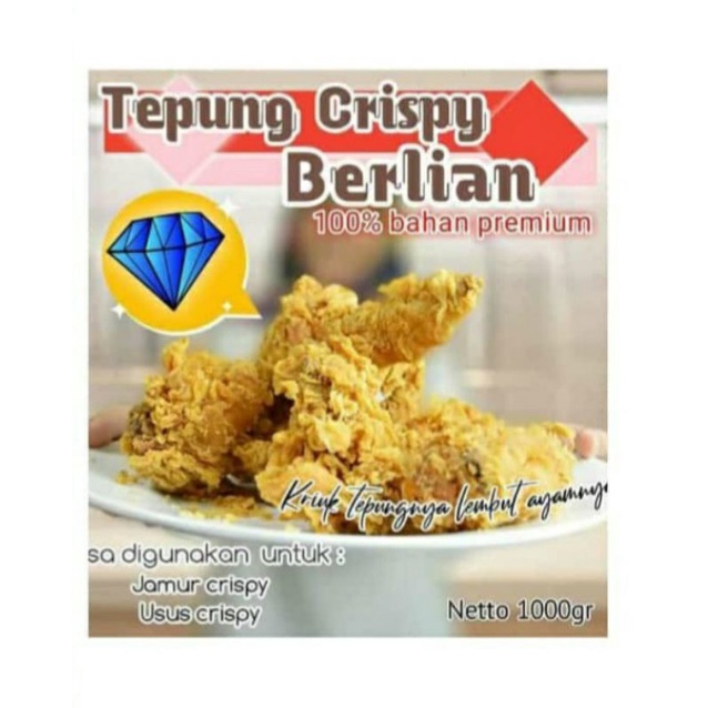 

[TERMURAH] TEPUNG CRISPY | TEPUNG BERLIAN | TEPUNG KENTUCKY | TEPUNG KRIUK