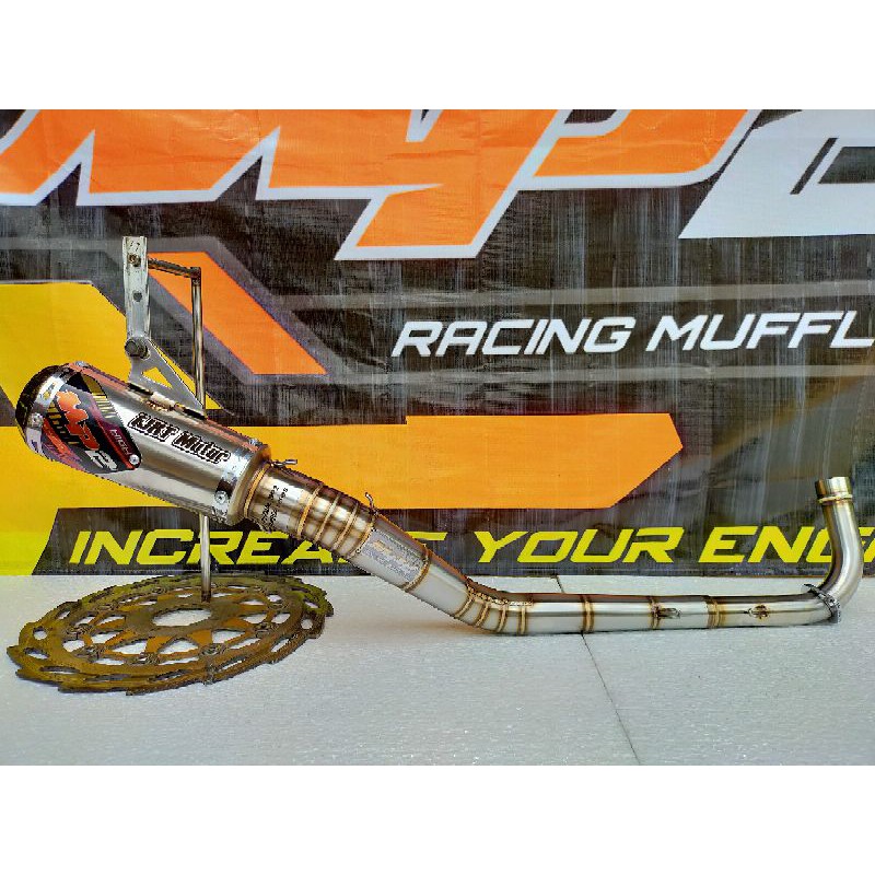 knalpot GTX bebek modif jupiter mp2 racing muffler