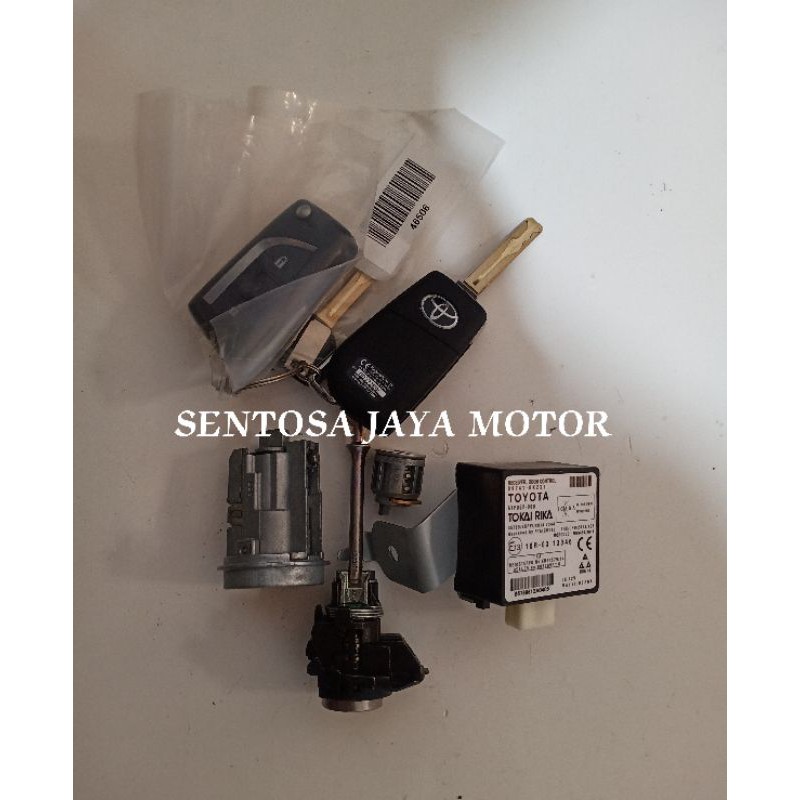 KUNCI SET/KUNCI KONTAK SET TOYOTA ALL NEW INOVA INNOVA REBORN 2016 KE ATAS ORIGINAL HARGA 1 SET