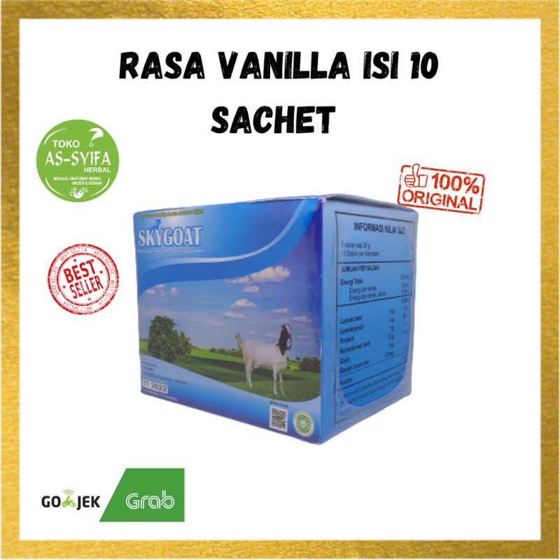 susu kambing Skygoat Rasa Skygoat Vanila Dan Skygoat coklat