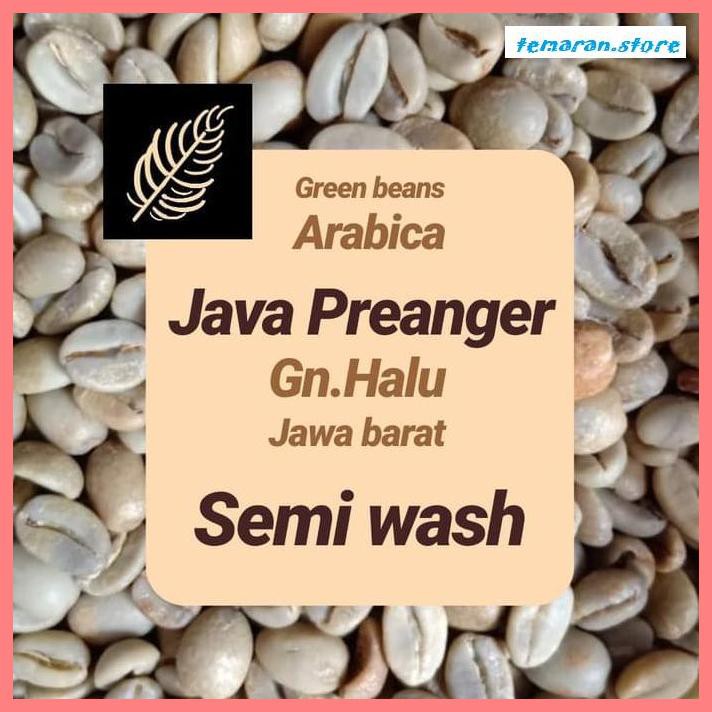 

Kopi- Green beans java preanger gunung halu - semi wash - 1 kg -Biji-Kopi.