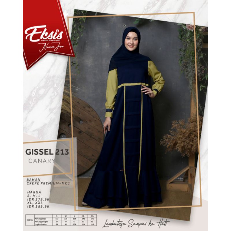 gamis Seply Gissel 213 canary