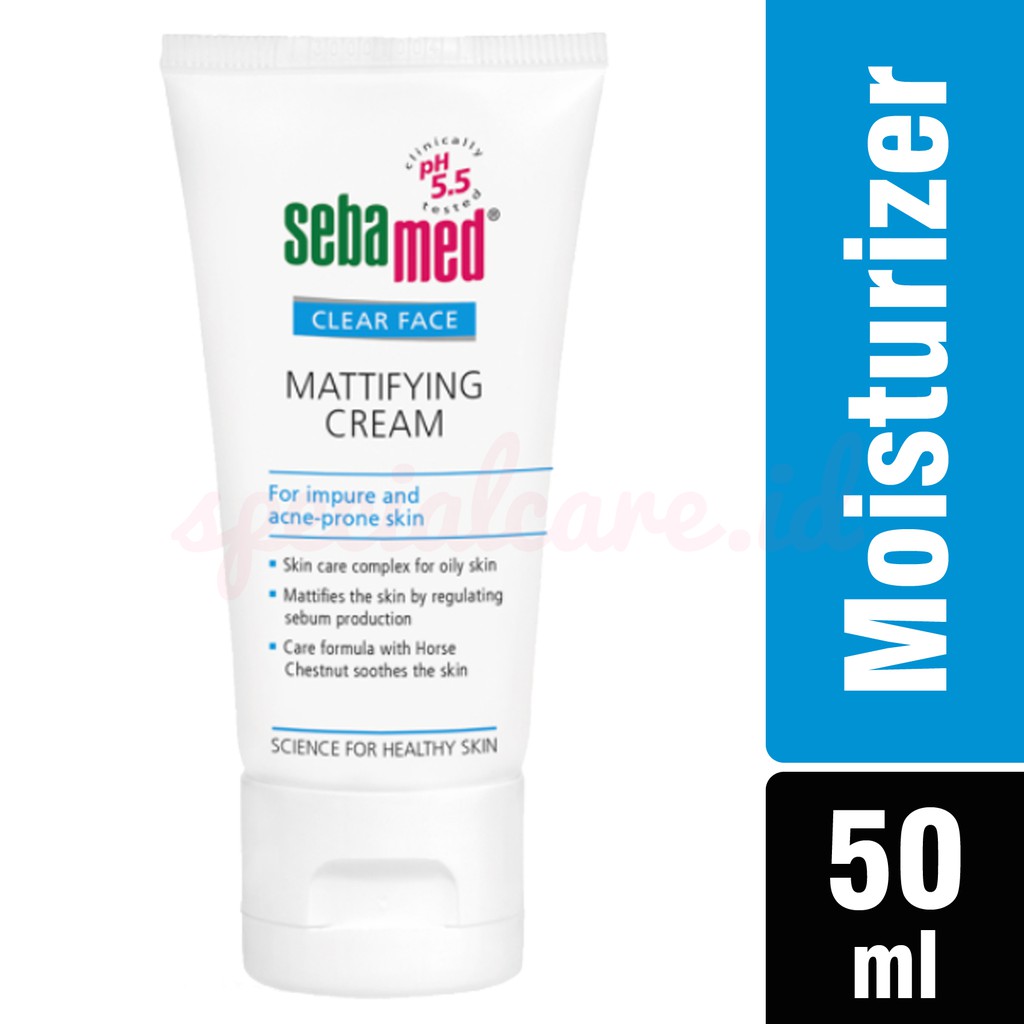 SEBAMED CLEAR FACE MATTIFYING CREAM 50ML ORIGINAL MOISTURIZER PELEMBAB ...