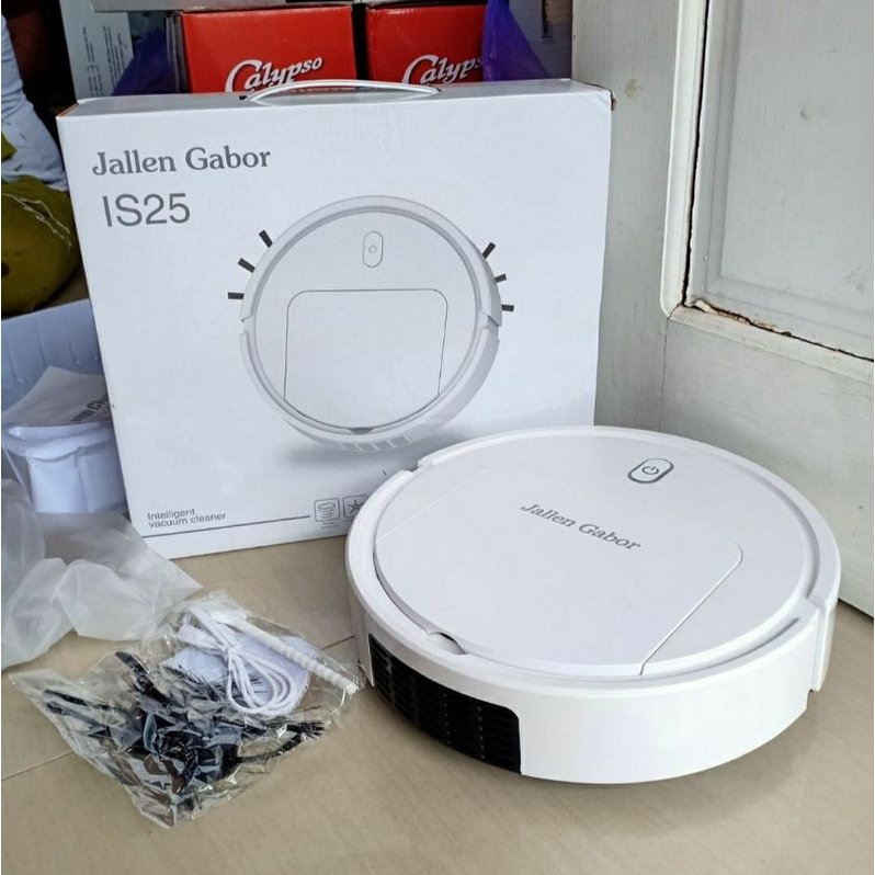 PROMO SAPU ROBOT VACUUM CLEANER ROBOT JALLEN GABOR  PEMBERSIH LANTAI IS25