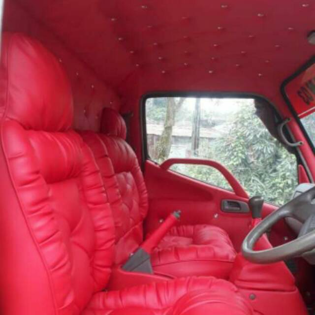 Sarung jok cover jok canter full model sopa