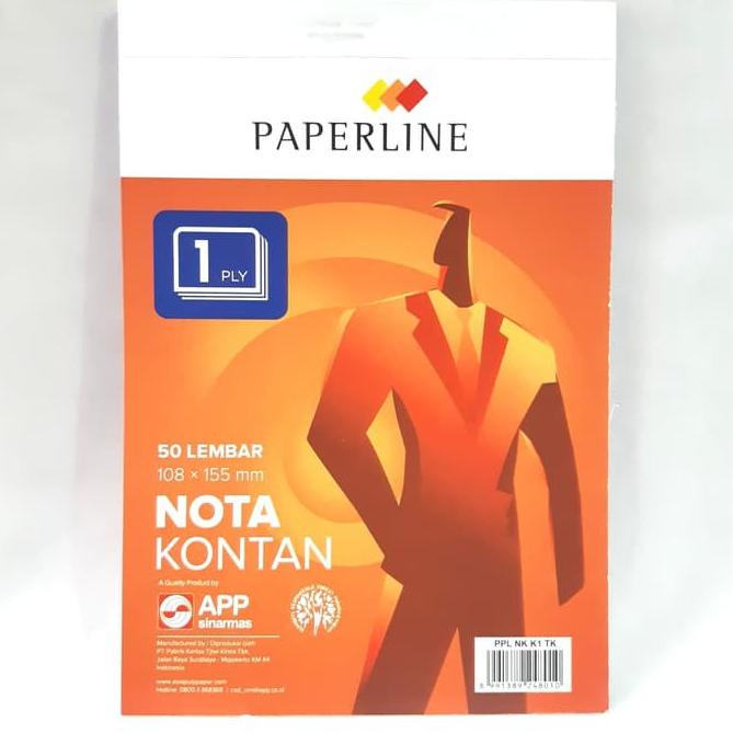 

Dijual murah EEWKR BON NOTA KONTAN PAPERLINE 1 PLY / RANGKAP 1 RANGKAP KECIL (10 PCS) //Big Sale