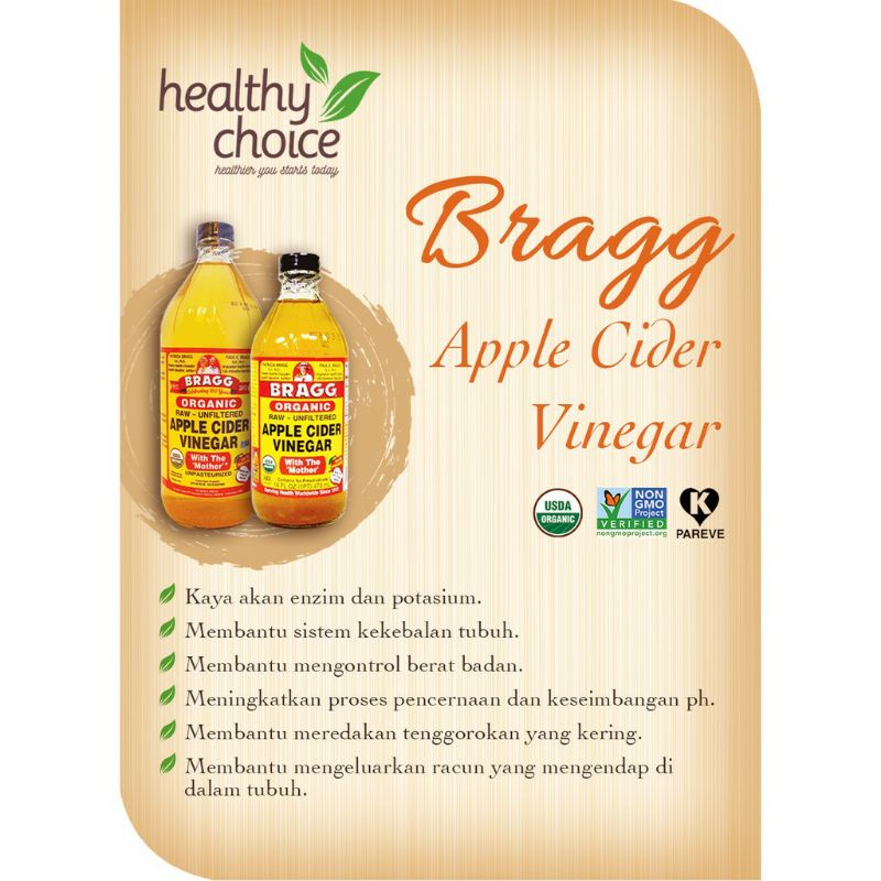 

Bragg Apple Cider Vinegar 473 ml