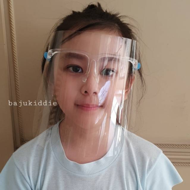 KACAMATA FACE SHIELD / FACESHIELD PELINDUNG ANAK DEWASA ALA ARTIS / KACAMATA NAGITA