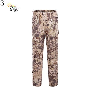  Celana  Panjang  Army  Tactical Militer Motif  Camo untuk Pria  