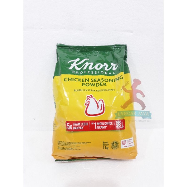 

Knorr Chicken Powder/ Kaldu ayam knorr 1kg