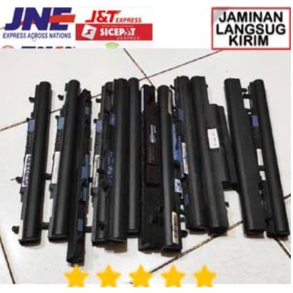 Baterai Laptop 6 Cell Batangan Second Bekas Rusak Drop untuk Refill