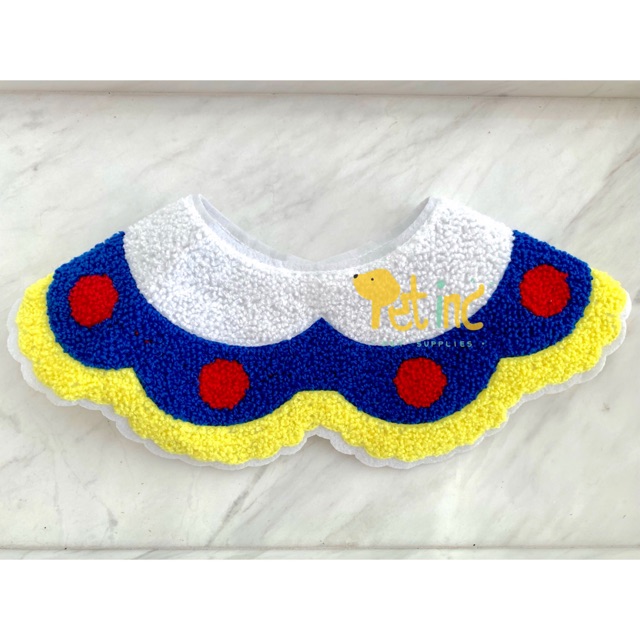 Pet 3D bib snow white