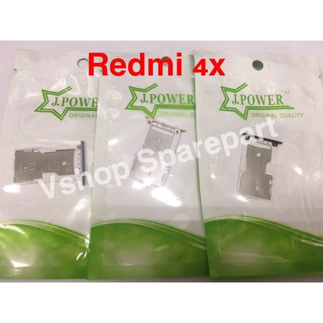 Simtray Simlock Tempat Simcard  Xiaomi Redmi 4X