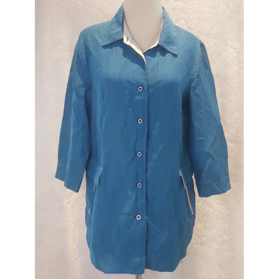 PRELOVED KEMEJA WANITA BRANDED MURAH BY CROCODILE