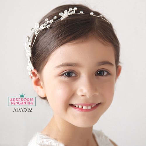 AKSESORIS HEADPIECES TIARA RAMBUT PESTA ANAK WANITA APA012