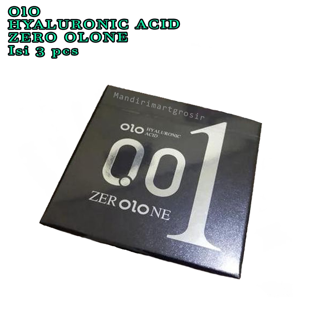 Kondom Olo * Kondom Tipis 001 * 1box Isi 3pcs * kondom