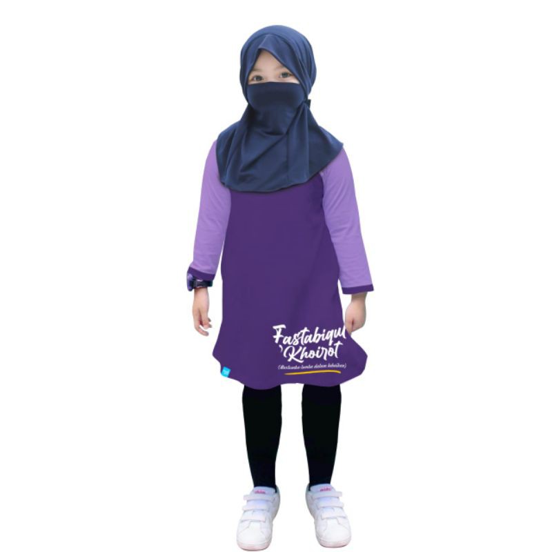 Tunik Kaos Anak Moslem Kids