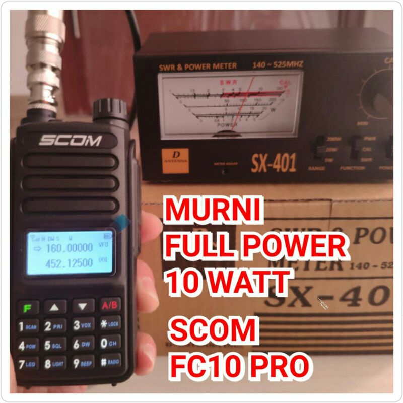 Homeykuu HT SCOM FC PRO HT FULL POWER watt dual band