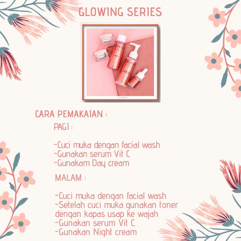 DAVIENA SKINCARE JAKARTA GLOWING SERIES davienaskincarejakarta davienaskincarejabodetabek vidbeauty davienaskincare.official ramadhanidavin