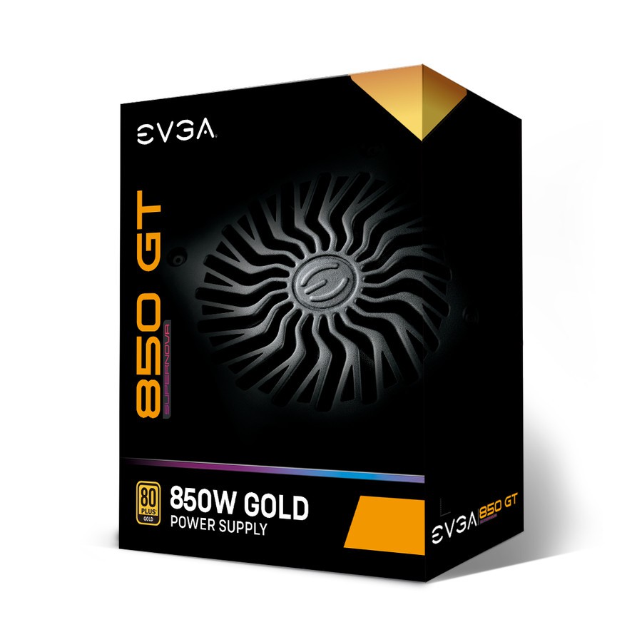 PSU EVGA SuperNOVA 850 GT 80 PLUS GOLD 850W POWER SUPPLY 850GT 850watt