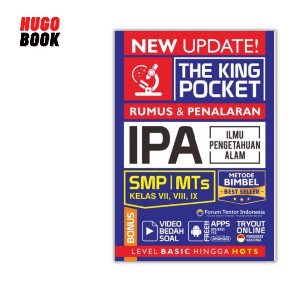 BEST SELLLER : NEW UPDATE THE KING POCKET IPA SMP/MTS