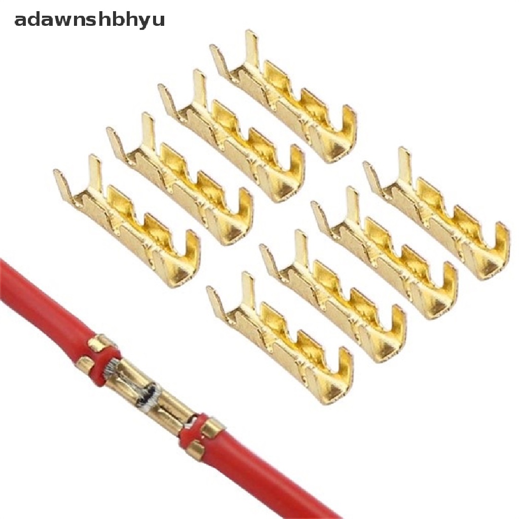 Konektor Terminal Spade Female Uninsulated adawnshbhyu Terminal Crimp Kabel Listrik