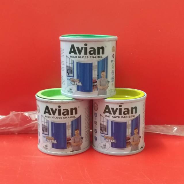  Cat  Kayu Besi  Avian 0 1 kg Shopee Indonesia